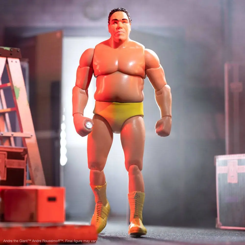 Andre The Giant Ultimates Action Figure Andre (Yellow Trunks) 20 cm product photo