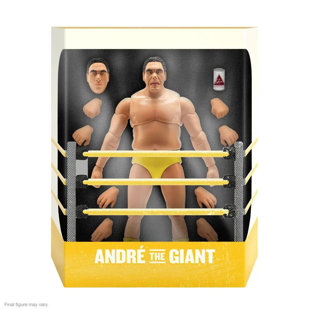 Andre The Giant Ultimates Action Figure Andre (Yellow Trunks) 20 cm product photo