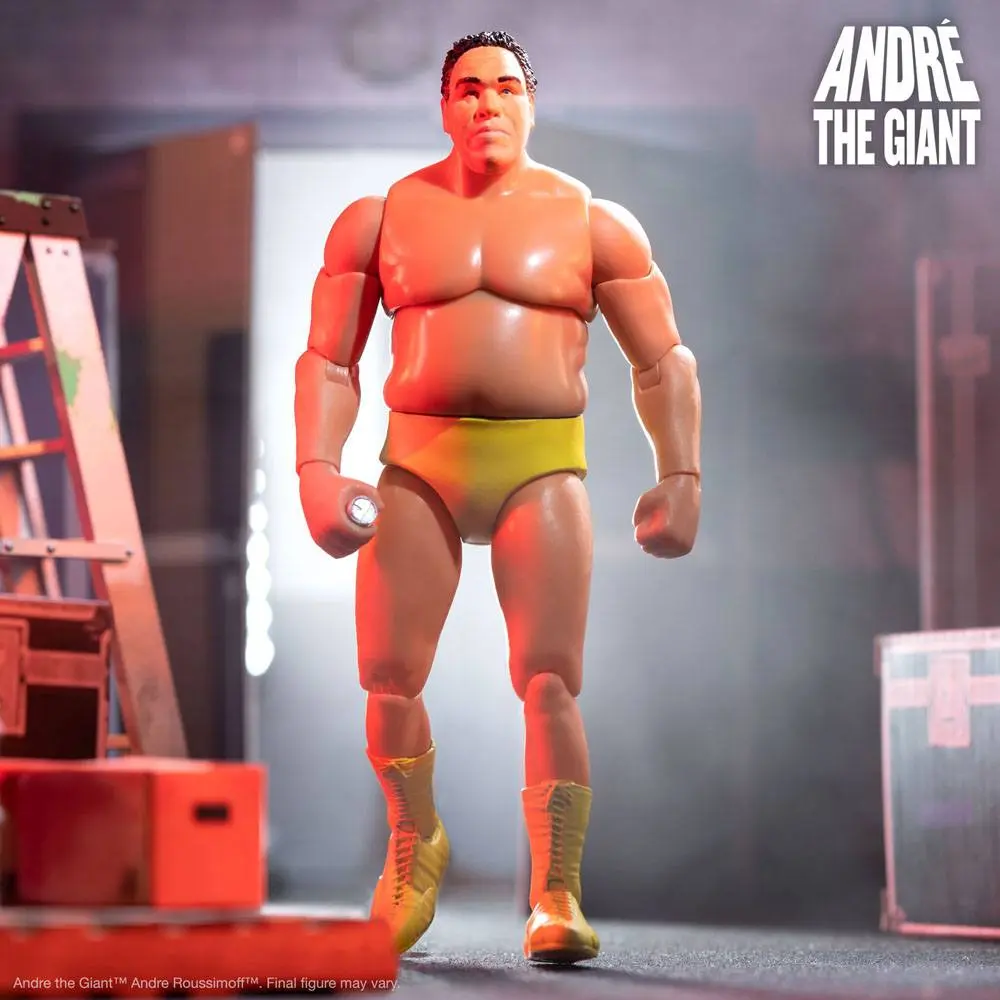 Andre The Giant Ultimates Action Figure Andre (Yellow Trunks) 20 cm product photo