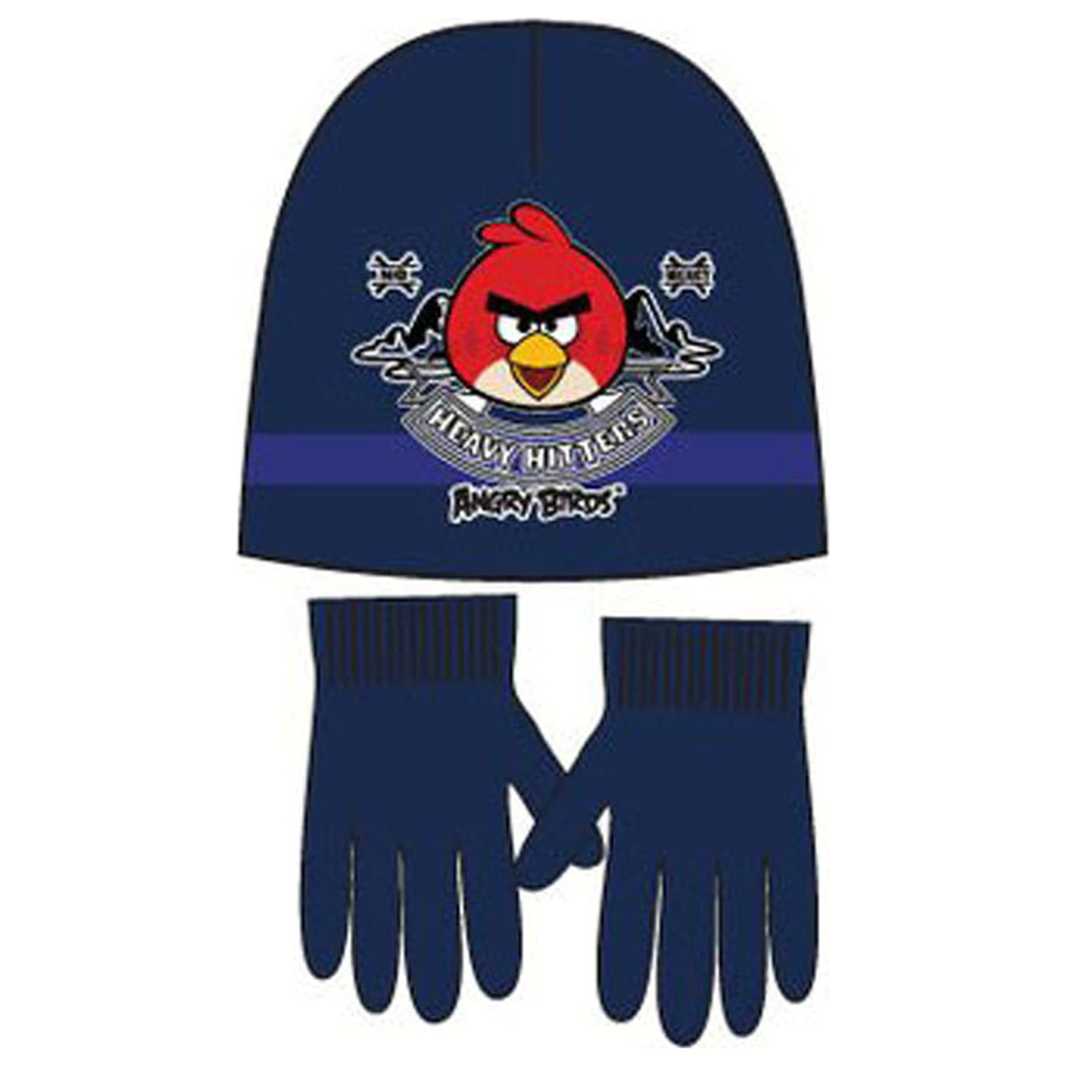 Angry Birds Heavy Hitters children's hat + gloves set 54 cm product photo