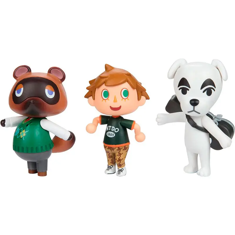 Animal Crossing blister 3 figures 6cm product photo