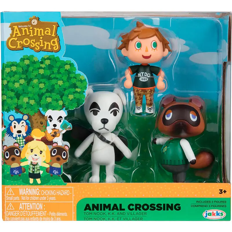 Animal Crossing blister 3 figures 6cm product photo