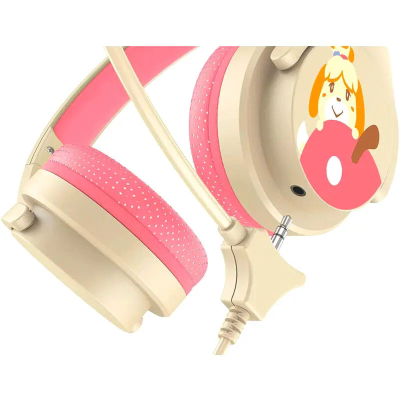 Animal Crossing Isabelle kids headphones product photo