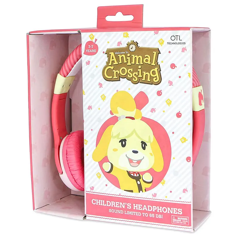 Animal Crossing Isabelle kids headphones product photo