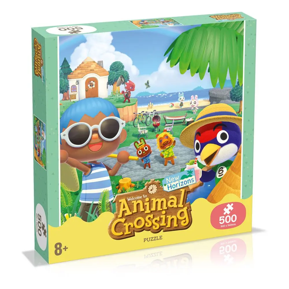 Animal Crossing New Horizons Jigsaw Puzzle Characters (500 pieces) product photo