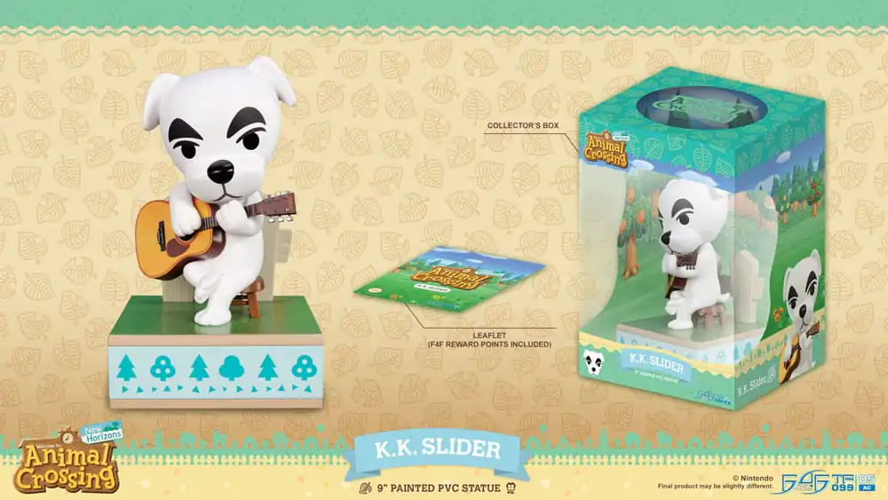 Animal Crossing: New Horizons PVC Statue K.K. Slider 22 cm product photo