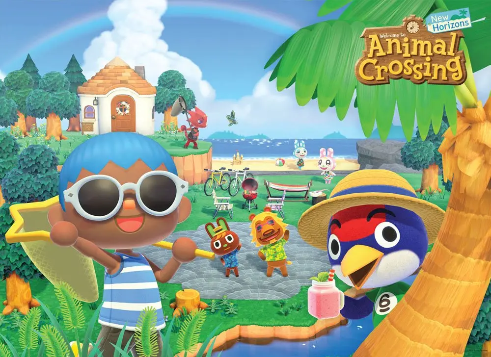 Animal Crossing New Horizons Jigsaw Puzzle Summer Fun (1000 pieces) product photo