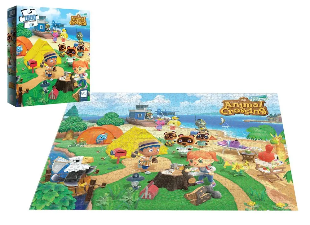 Animal Crossing New Horizons Jigsaw Puzzle Welcome to Animal Crossing (1000 pieces) product photo