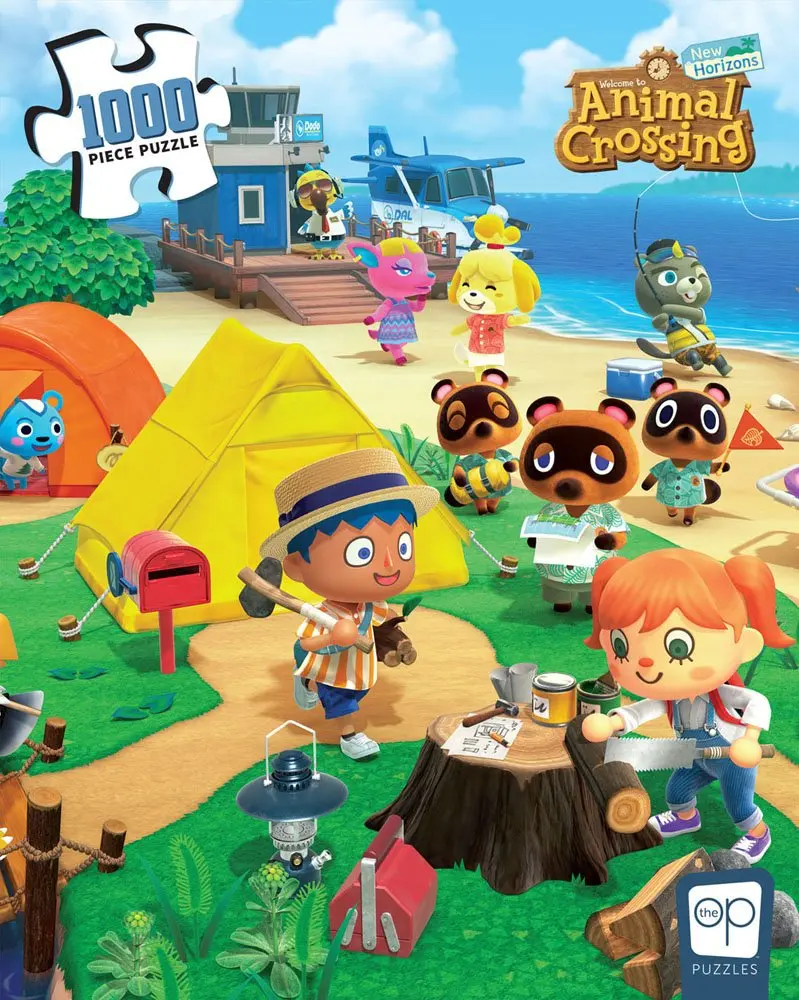 Animal Crossing New Horizons Jigsaw Puzzle Welcome to Animal Crossing (1000 pieces) product photo