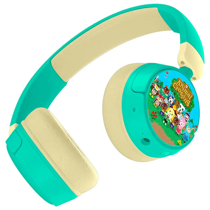 Animal Crossing wireless kids headphones product photo