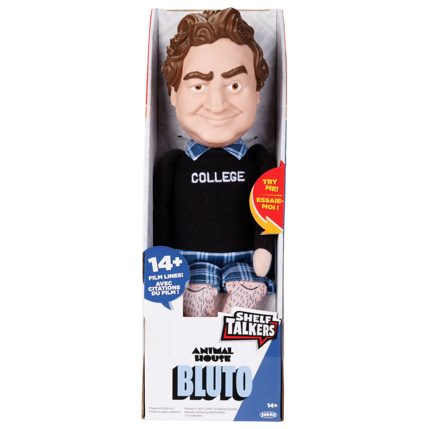 English Animal House Bluto Talking doll product photo