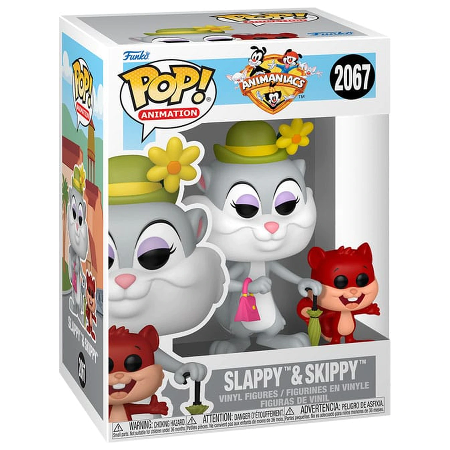 Animaniacs Funko POP! Animation Vinyl Figure Slappy w/Skippy 9 cm product photo