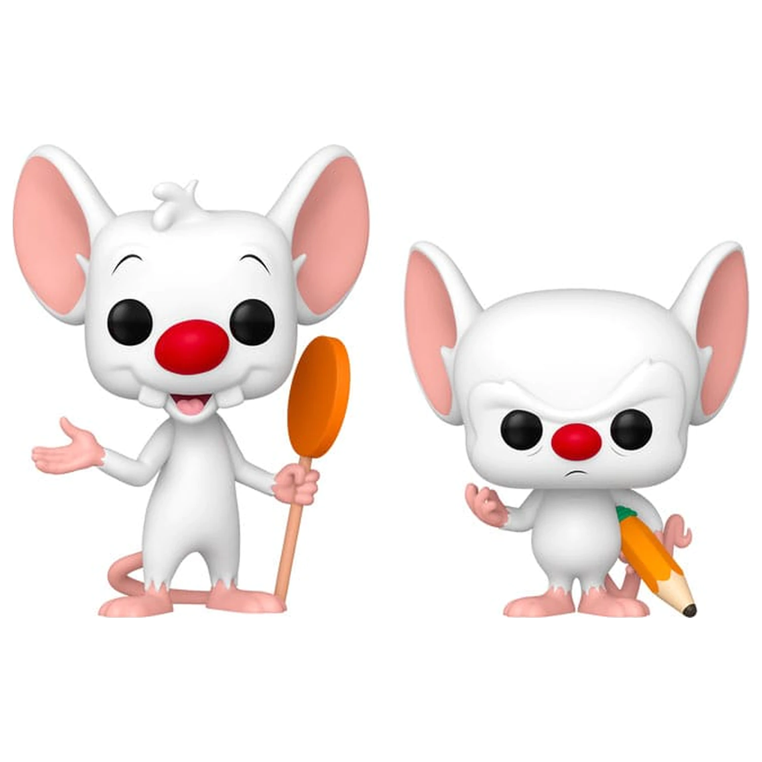 Animaniacs Funko POP! Television Vinyl Figures 2-Pack Pinky & The Brain 9 cm product photo