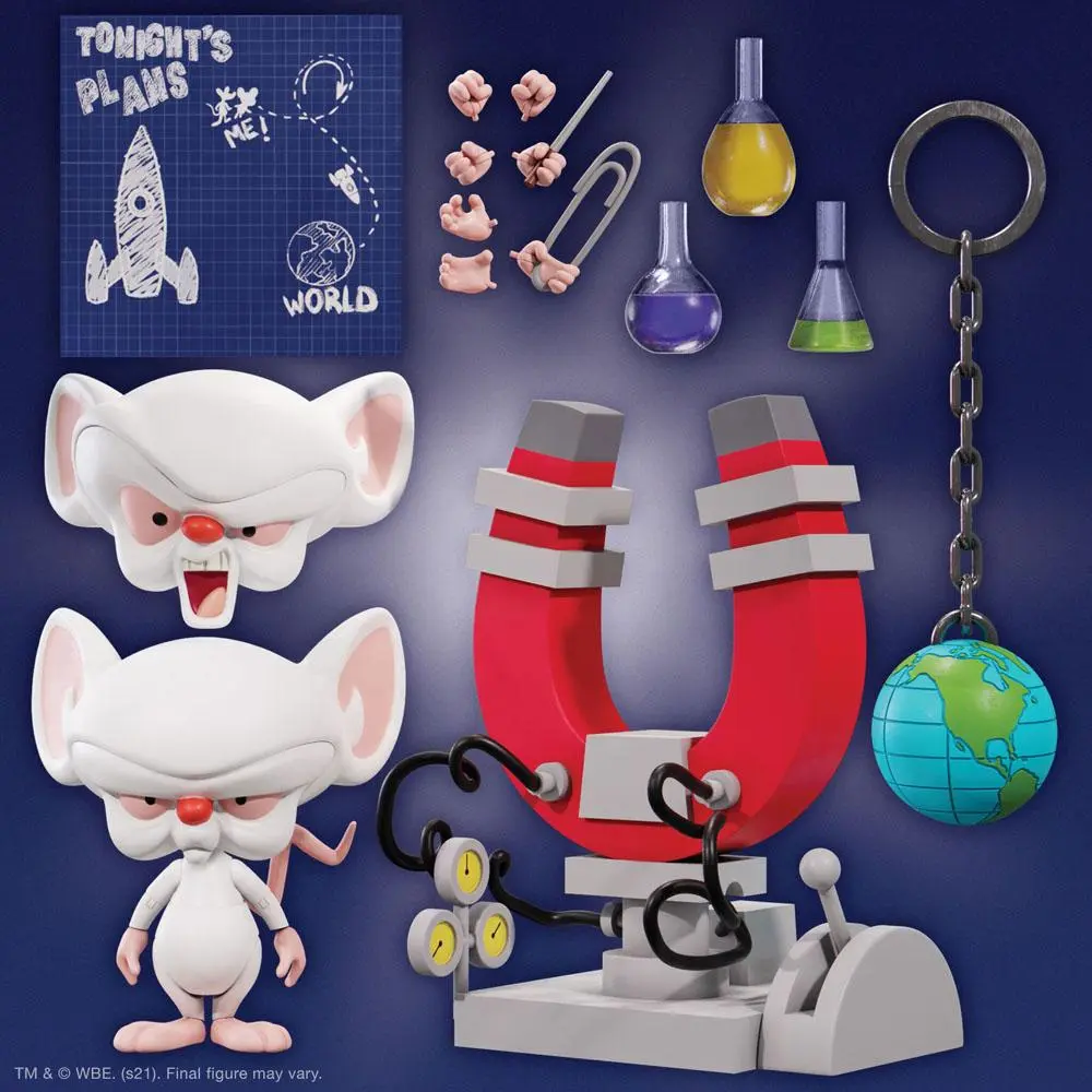 Animaniacs Ultimates Action Figure Brain 18 cm product photo