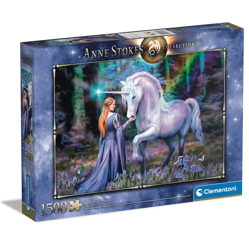 Anne Stokes Bluebell Wood puzzle 1500pcs product photo