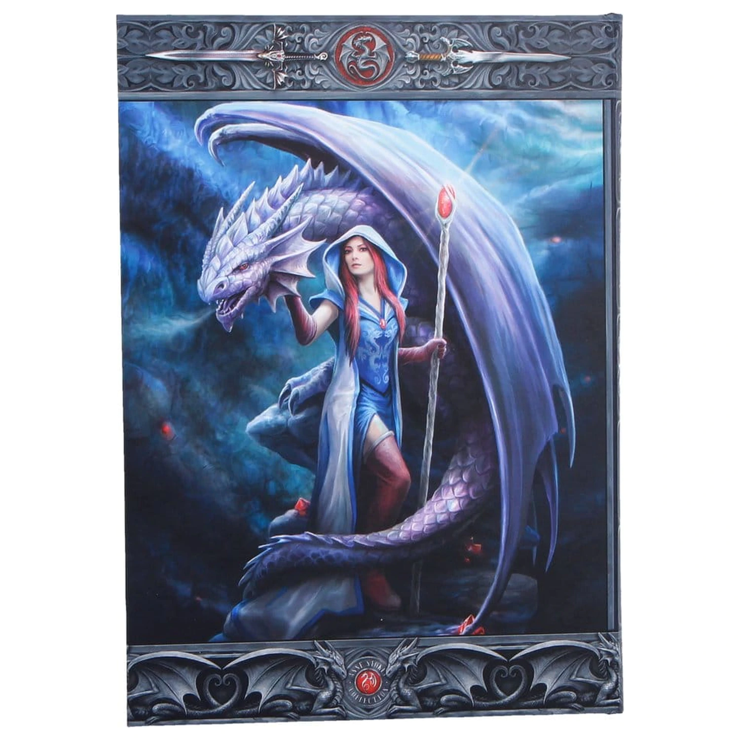 Anne Stokes Journal Dragon Mage A5 product photo