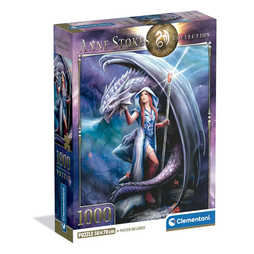 Anne Stokes Dragon Mage puzzle 1000pcs product photo