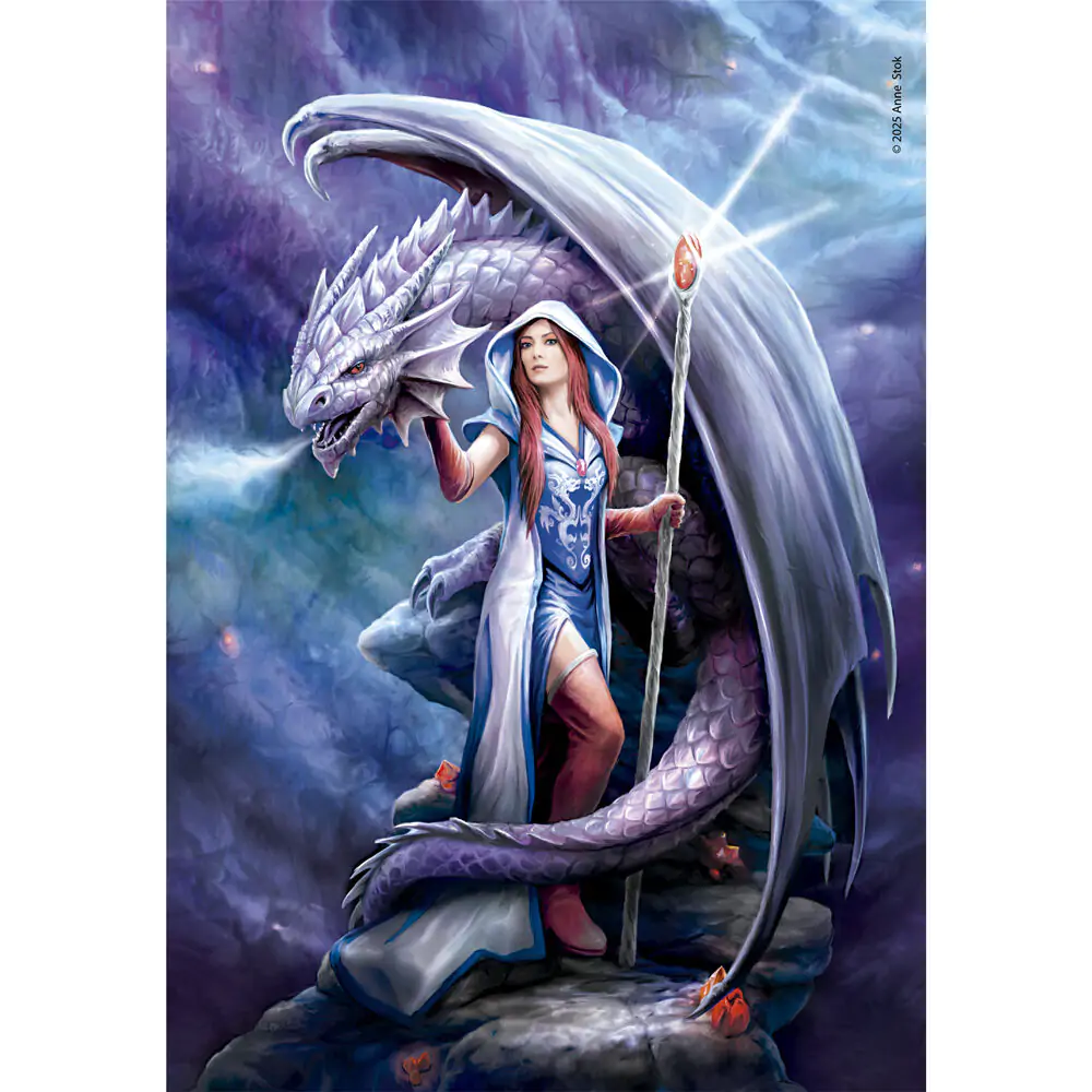 Anne Stokes Dragon Mage puzzle 1000pcs product photo