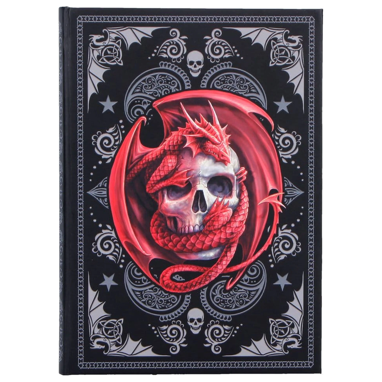 Anne Stokes Journal Skull Embrace A5  product photo