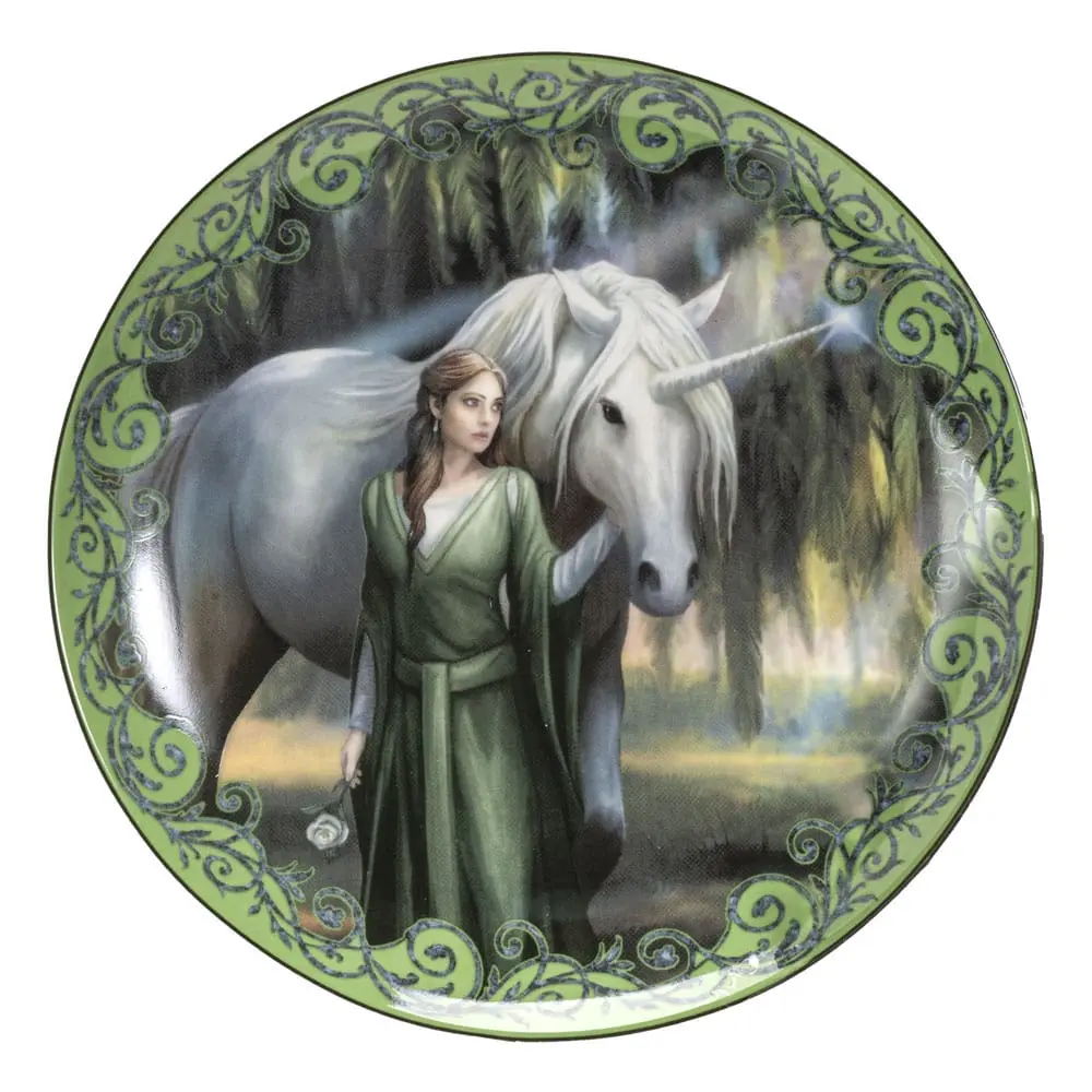 Anne Stokes Plates 4-Pack Unicorn and Maiden product photo