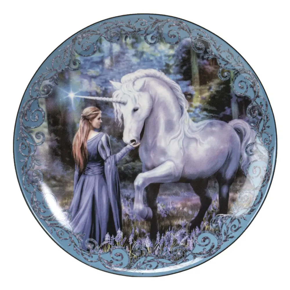 Anne Stokes Plates 4-Pack Unicorn and Maiden product photo