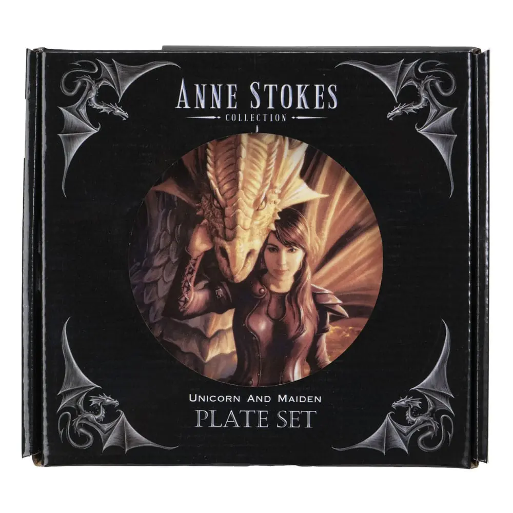 Anne Stokes Plates 4-Pack Warrior Maidens product photo