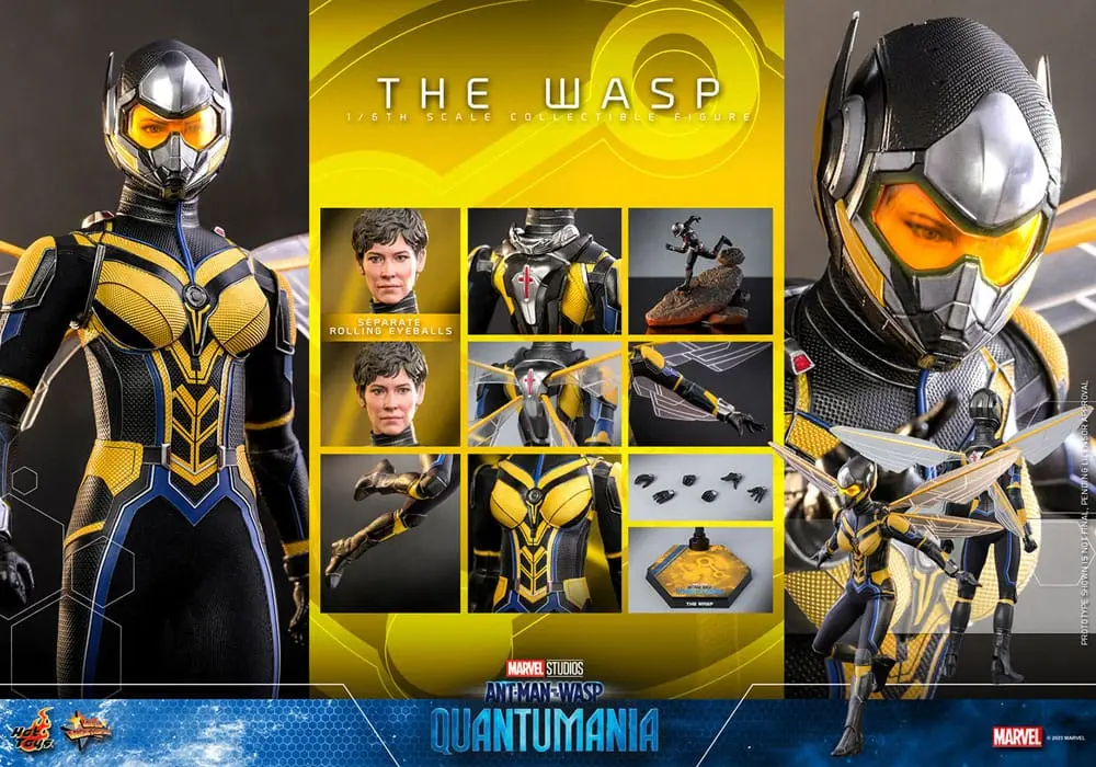 Ant-Man & The Wasp: Quantumania Movie Masterpiece Action Figure 1/6 The Wasp 29 cm termékfotó