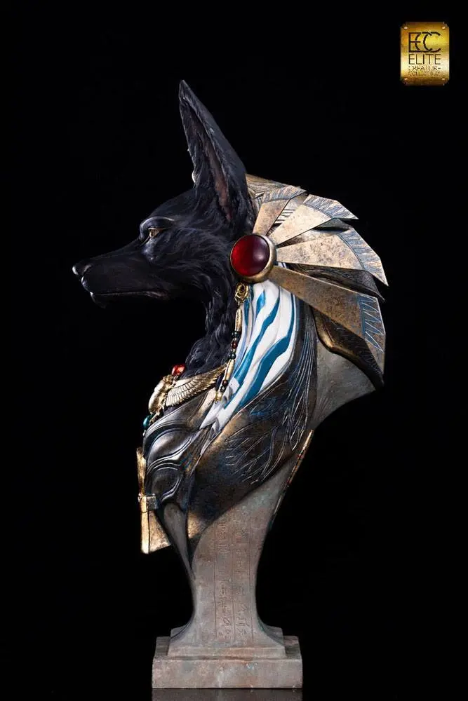 Anubis Life-Size Bust by Miyo Nakamura 72 cm product photo