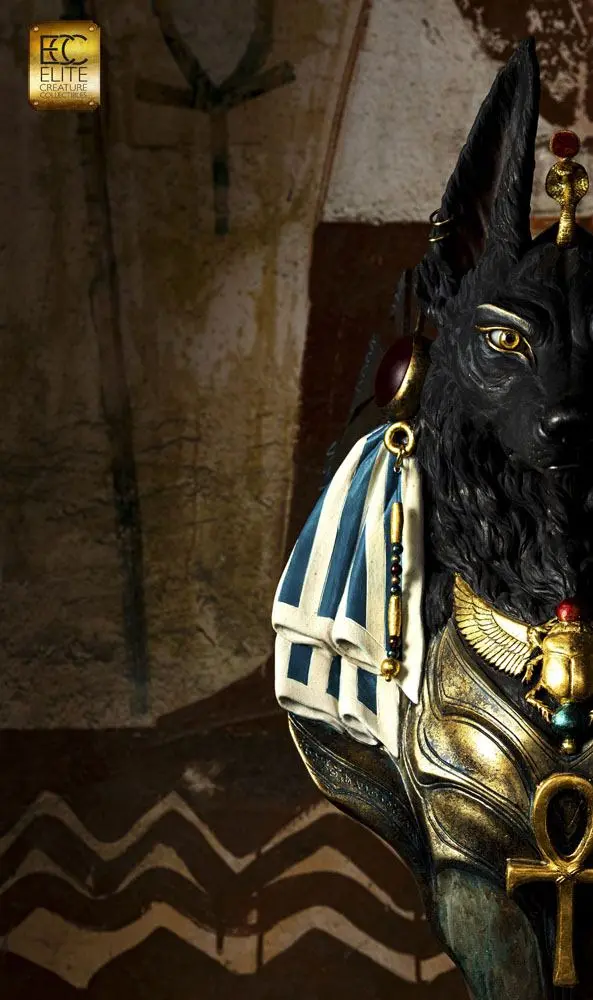 Anubis Life-Size Bust by Miyo Nakamura 72 cm product photo