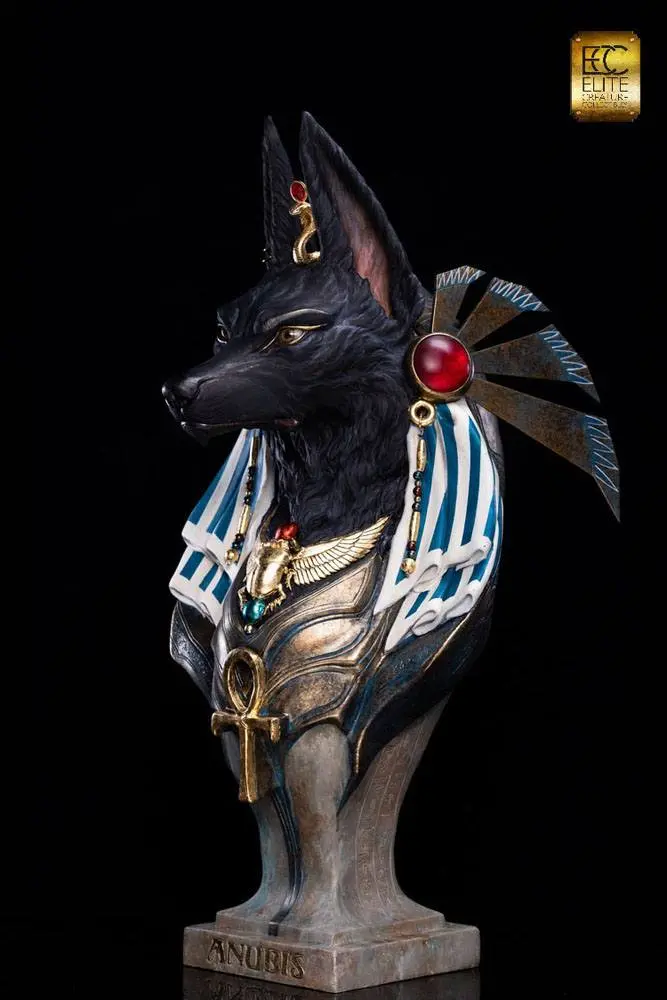 Anubis Life-Size Bust by Miyo Nakamura 72 cm product photo