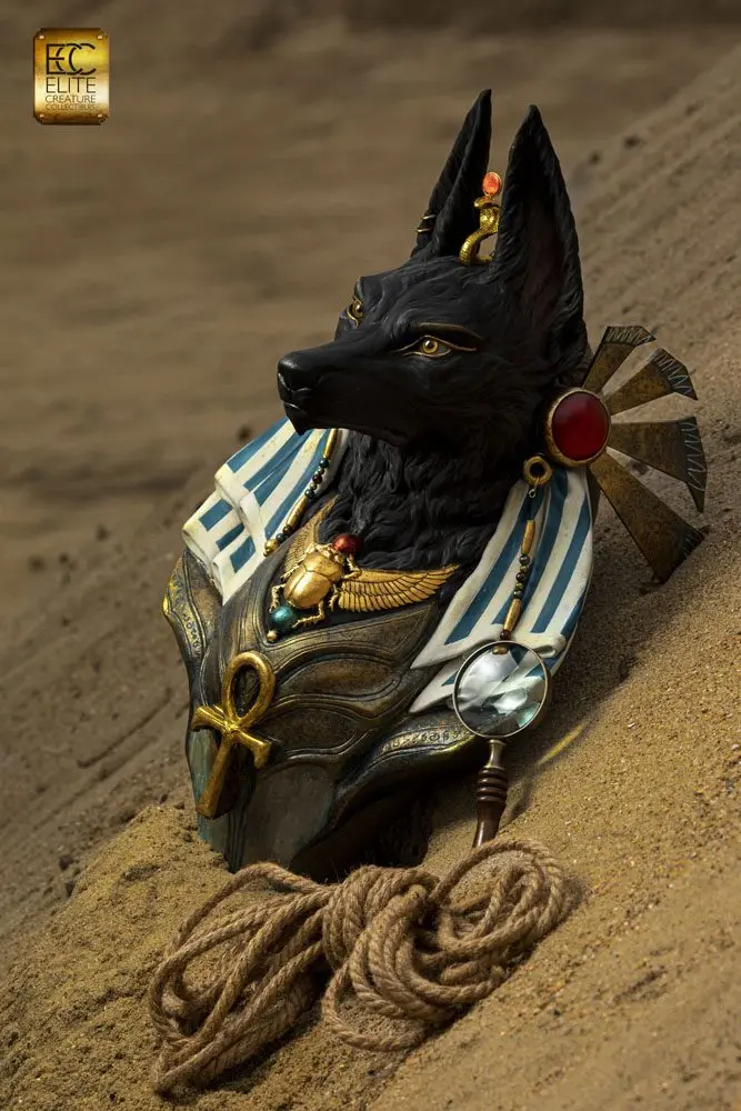 Anubis Life-Size Bust by Miyo Nakamura 72 cm product photo