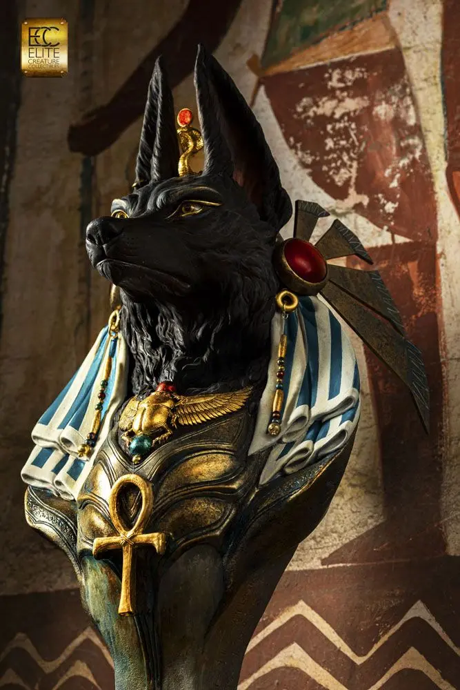 Anubis Life-Size Bust by Miyo Nakamura 72 cm product photo