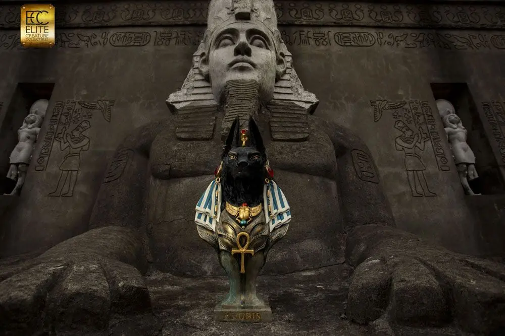 Anubis Life-Size Bust by Miyo Nakamura 72 cm product photo