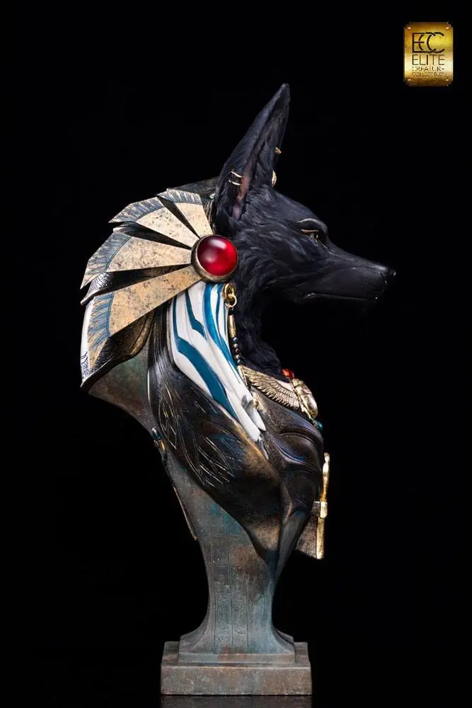 Anubis Life-Size Bust by Miyo Nakamura 72 cm product photo
