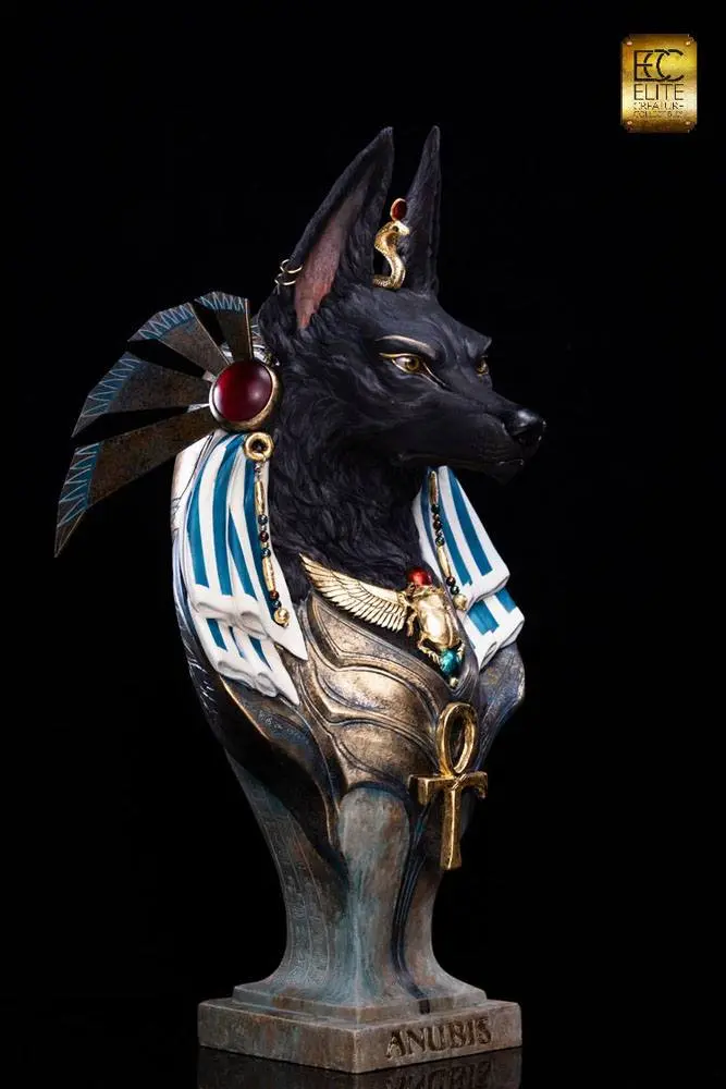 Anubis Life-Size Bust by Miyo Nakamura 72 cm product photo