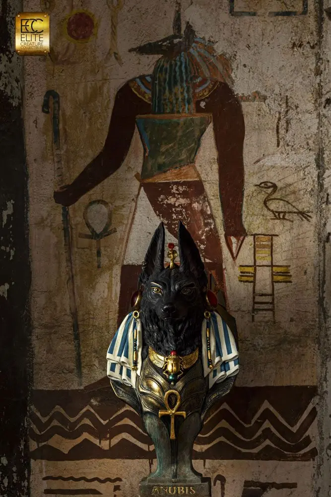 Anubis Life-Size Bust by Miyo Nakamura 72 cm product photo