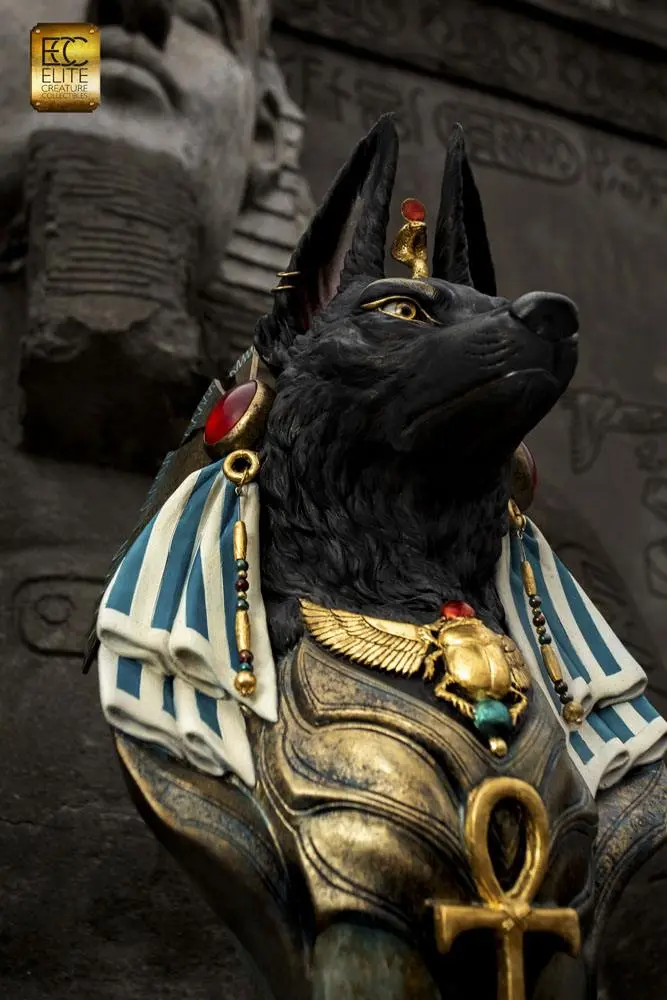 Anubis Life-Size Bust by Miyo Nakamura 72 cm product photo