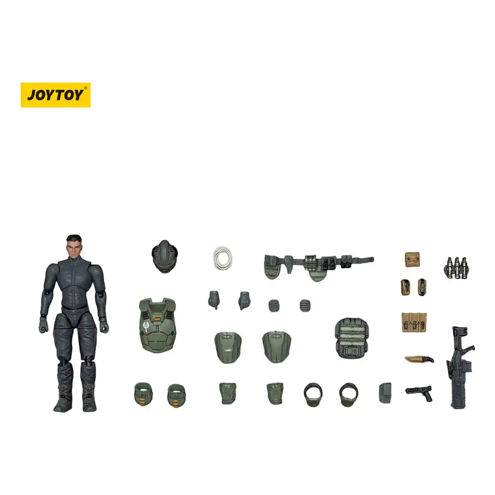APOC Series Dark Source Action Figure Bedrock Standard Combat Mecha Pilot 8 cm product photo