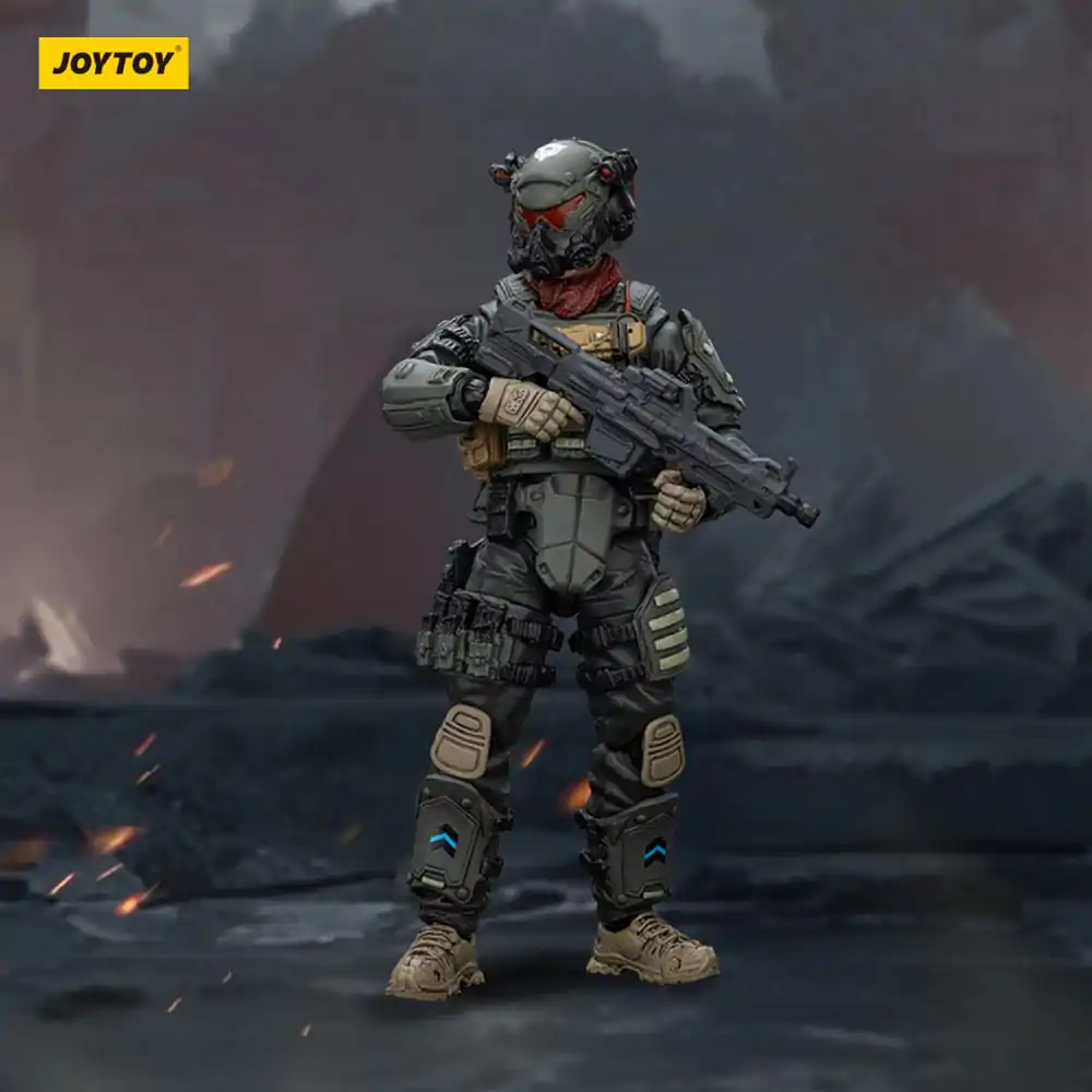 APOC Series Dark Source Action Figure Stellar Scar Assault Team Darksilicon 11 cm product photo