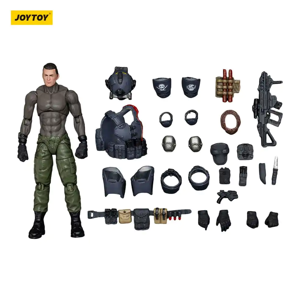 APOC Series Dark Source Action Figur Stellar Scar Assault Team Ghostmanganese 11 cm product photo