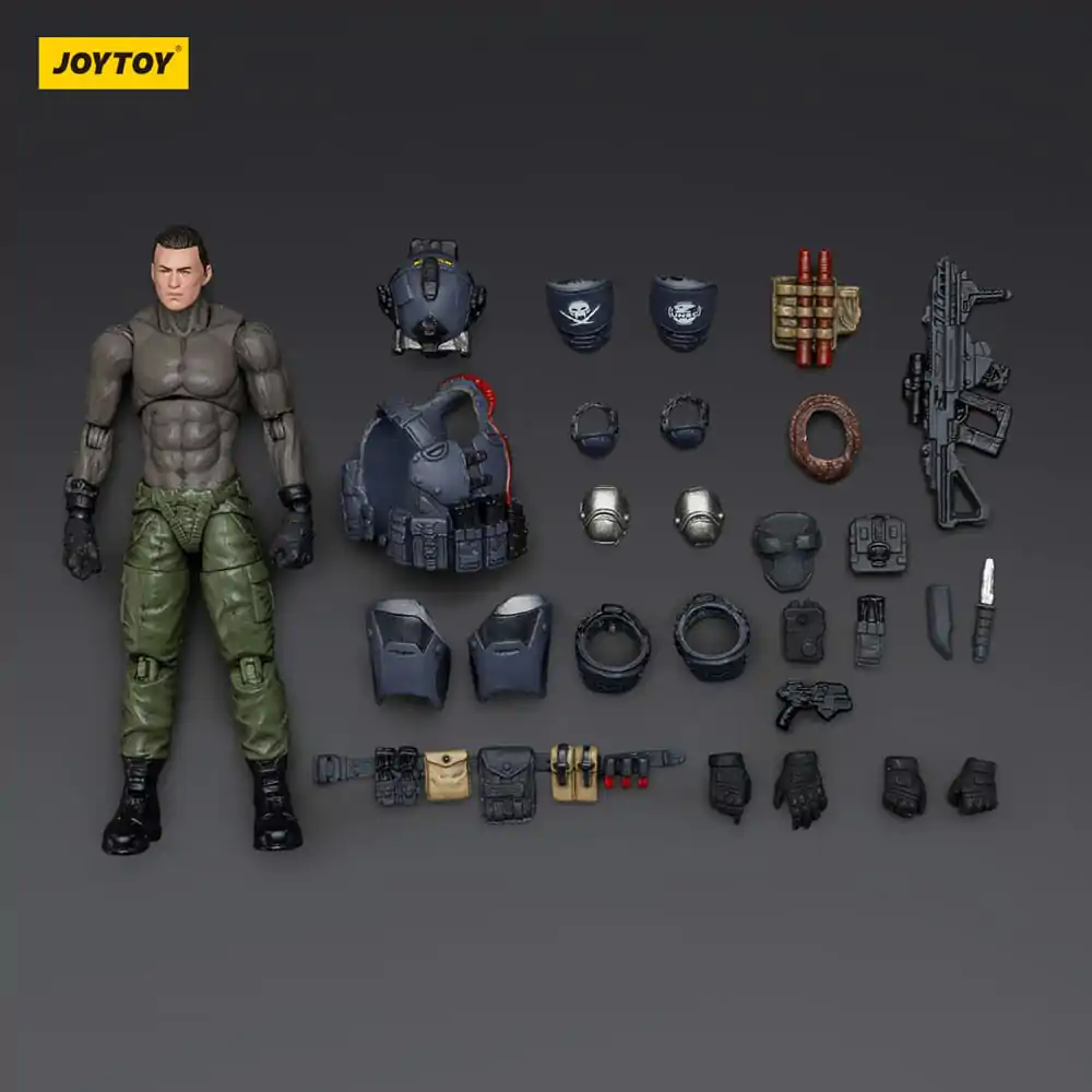 APOC Series Dark Source Action Figur Stellar Scar Assault Team Ghostmanganese 11 cm product photo