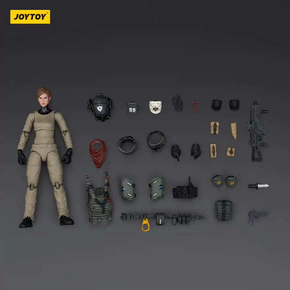 APOC Series Dark Source Action Figure Stellar Scar Assault Team Gravelgold 11 cm product photo