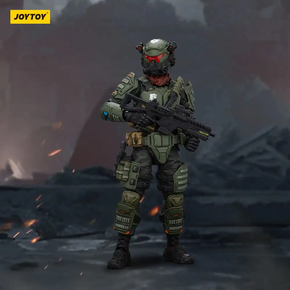 APOC Series Dark Source Action Figure Stellar Scar Assault Team Titanite 11 cm product photo