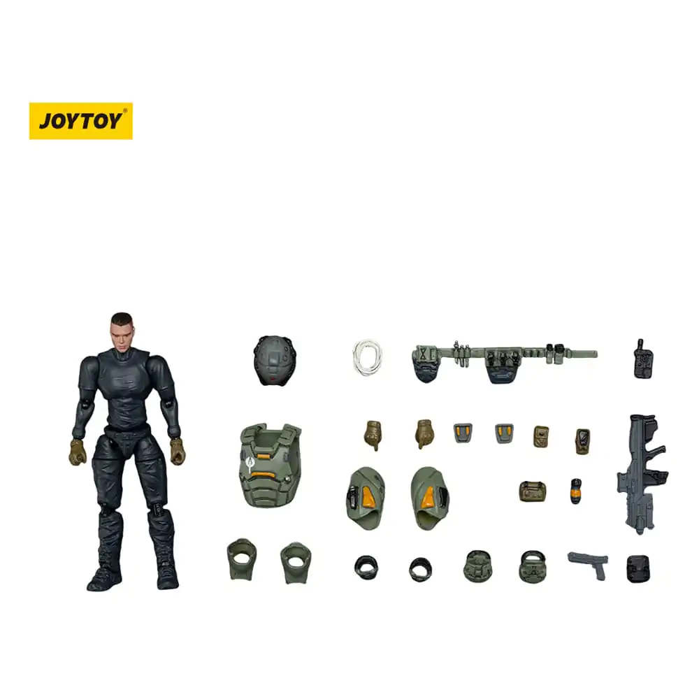 APOC Series Dark Source Action Figure Storm Tempestus Fire Support Mecha Pilot 8 cm product photo
