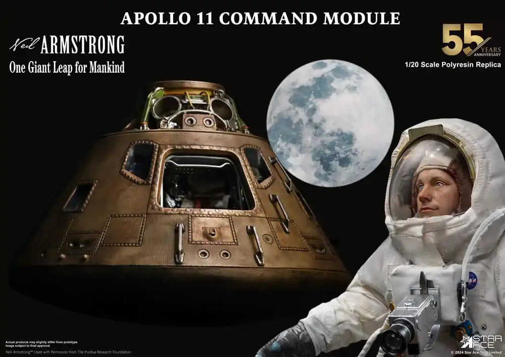 Apollo 11 Replica 1/20 Command Module (DX) 20 cm product photo