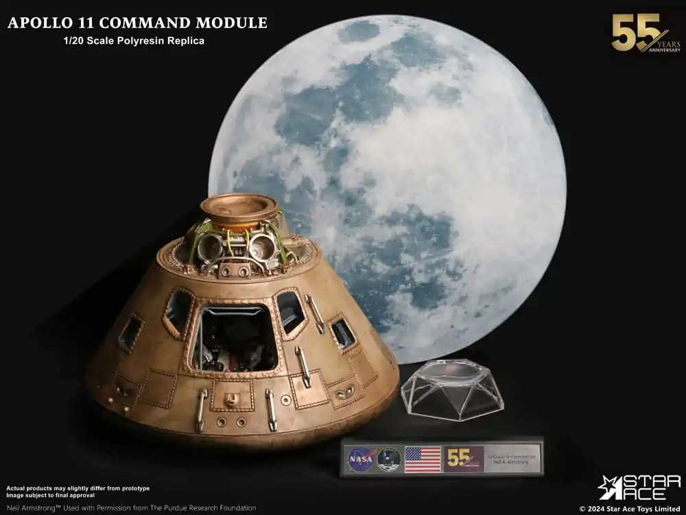 Apollo 11 Replica 1/20 Command Module (DX) 20 cm product photo