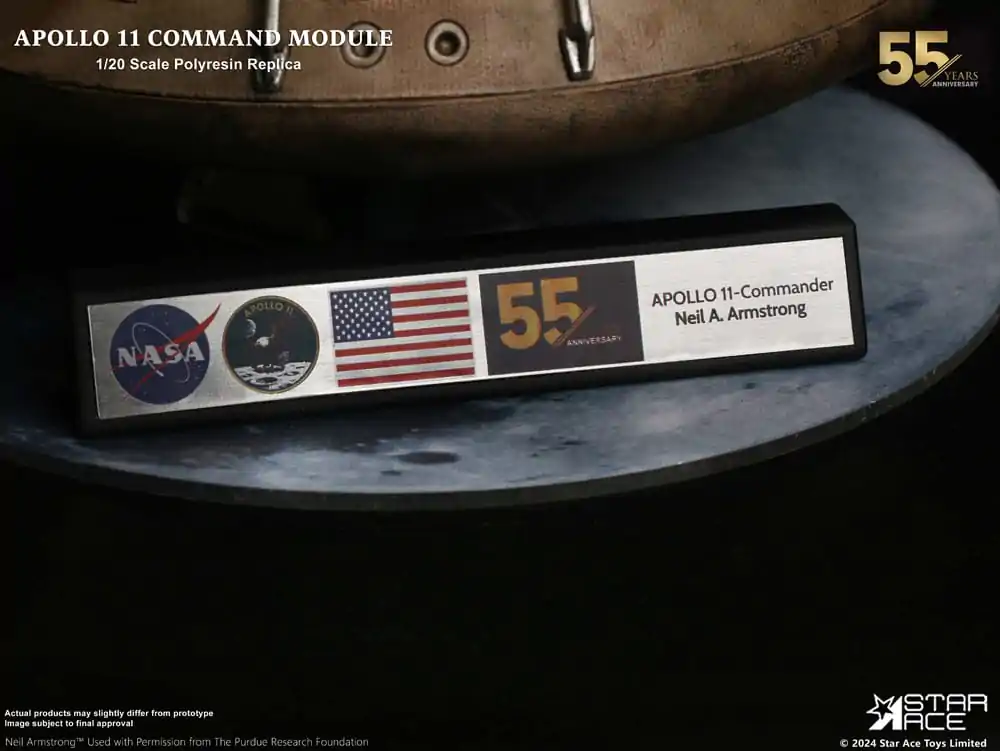 Apollo 11 Replica 1/20 Command Module (DX) 20 cm product photo