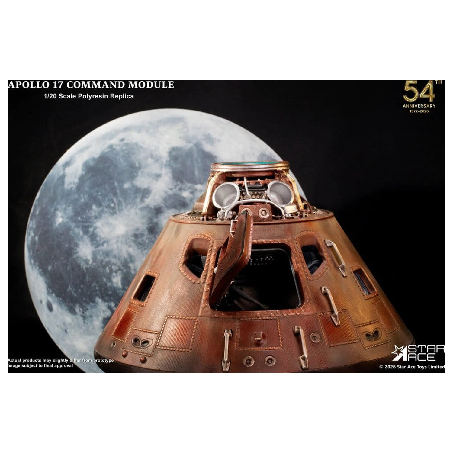 Apollo 17 Replika 1/20 Command Module 20 cm product photo
