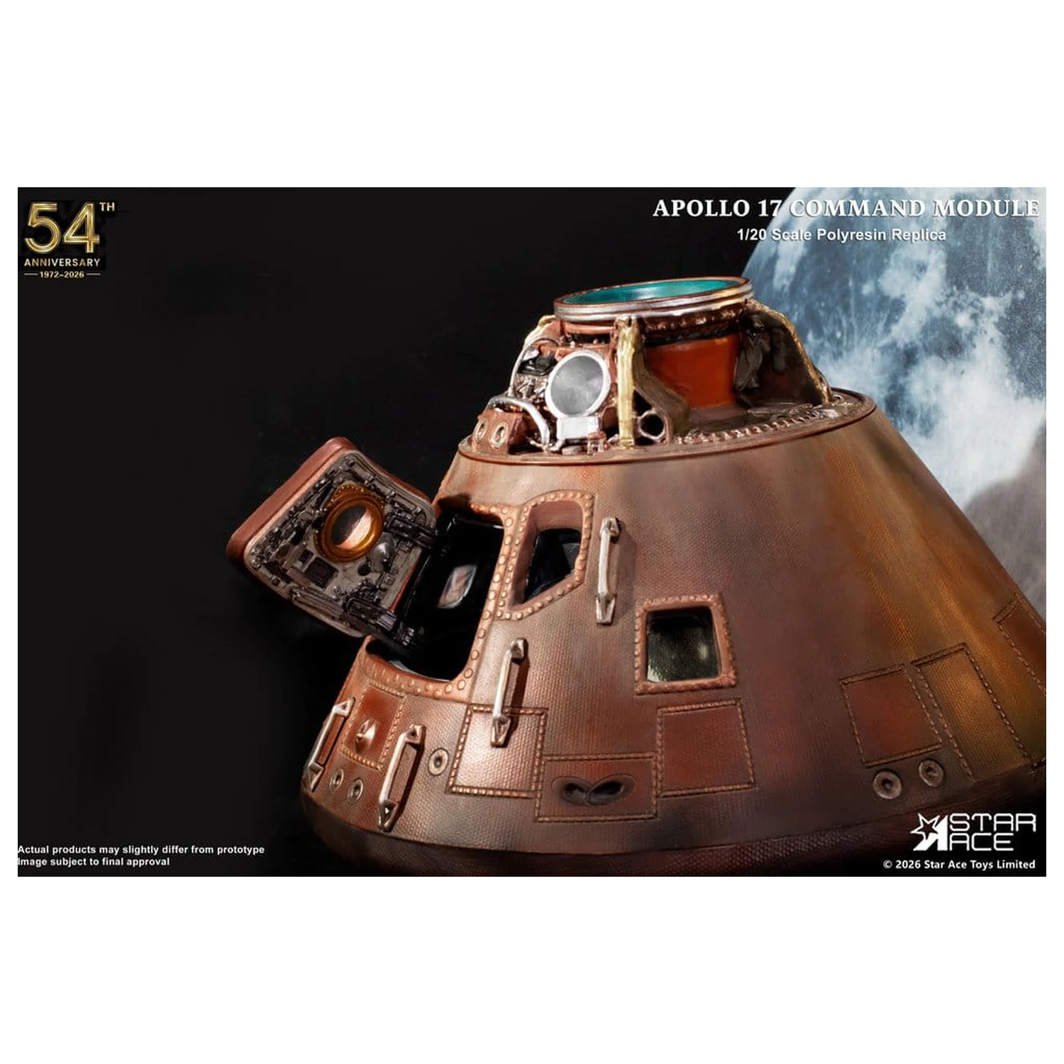Apollo 17 Replika 1/20 Command Module 20 cm product photo