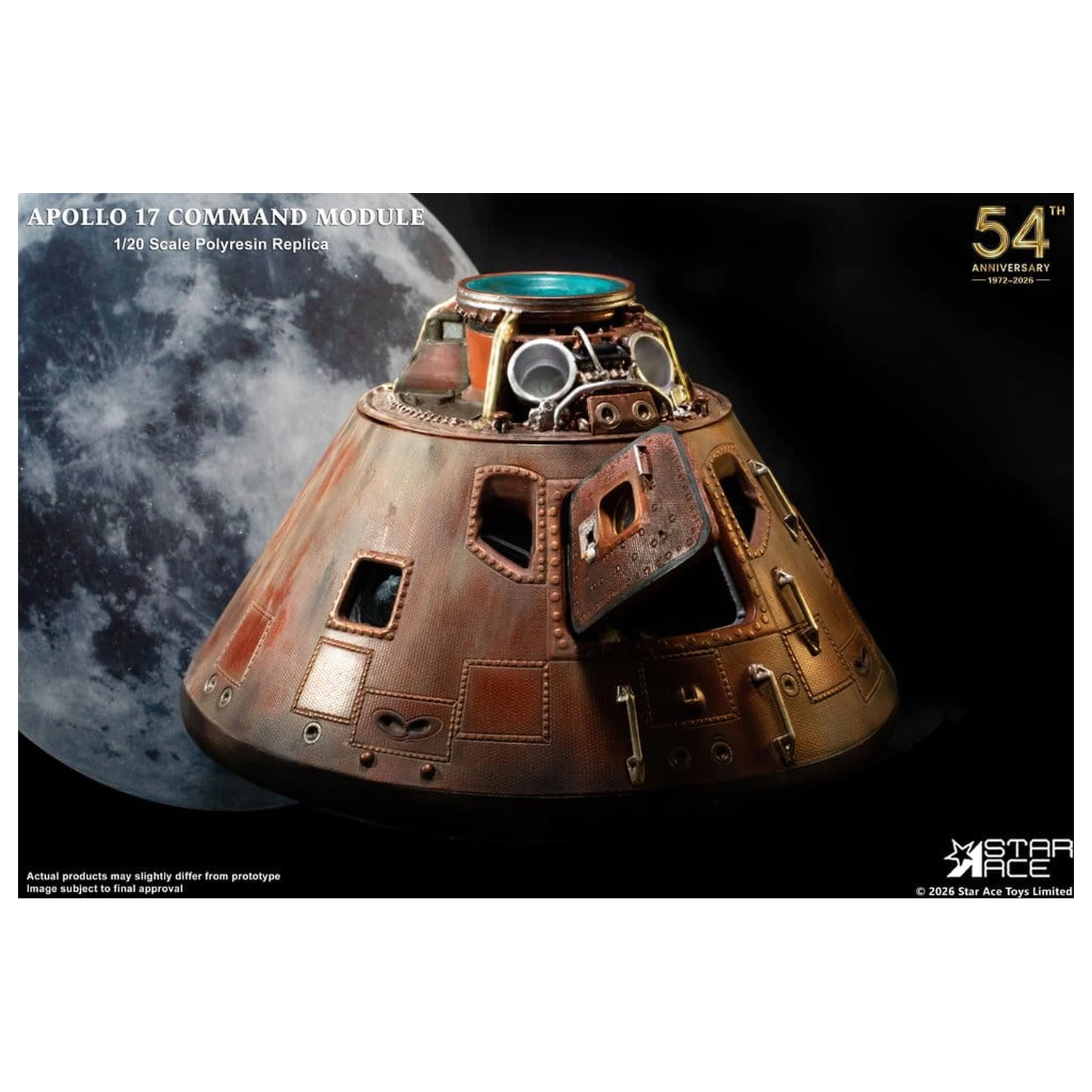 Apollo 17 Replika 1/20 Command Module 20 cm product photo
